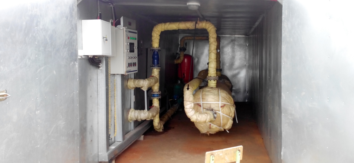 Подогреватель блочный автоматизированный ПБА - 3